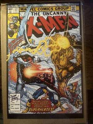 Uncanny X-men #121 Cover Homage Print 11'' x 17'' Heavy Stock Paper John Herbert