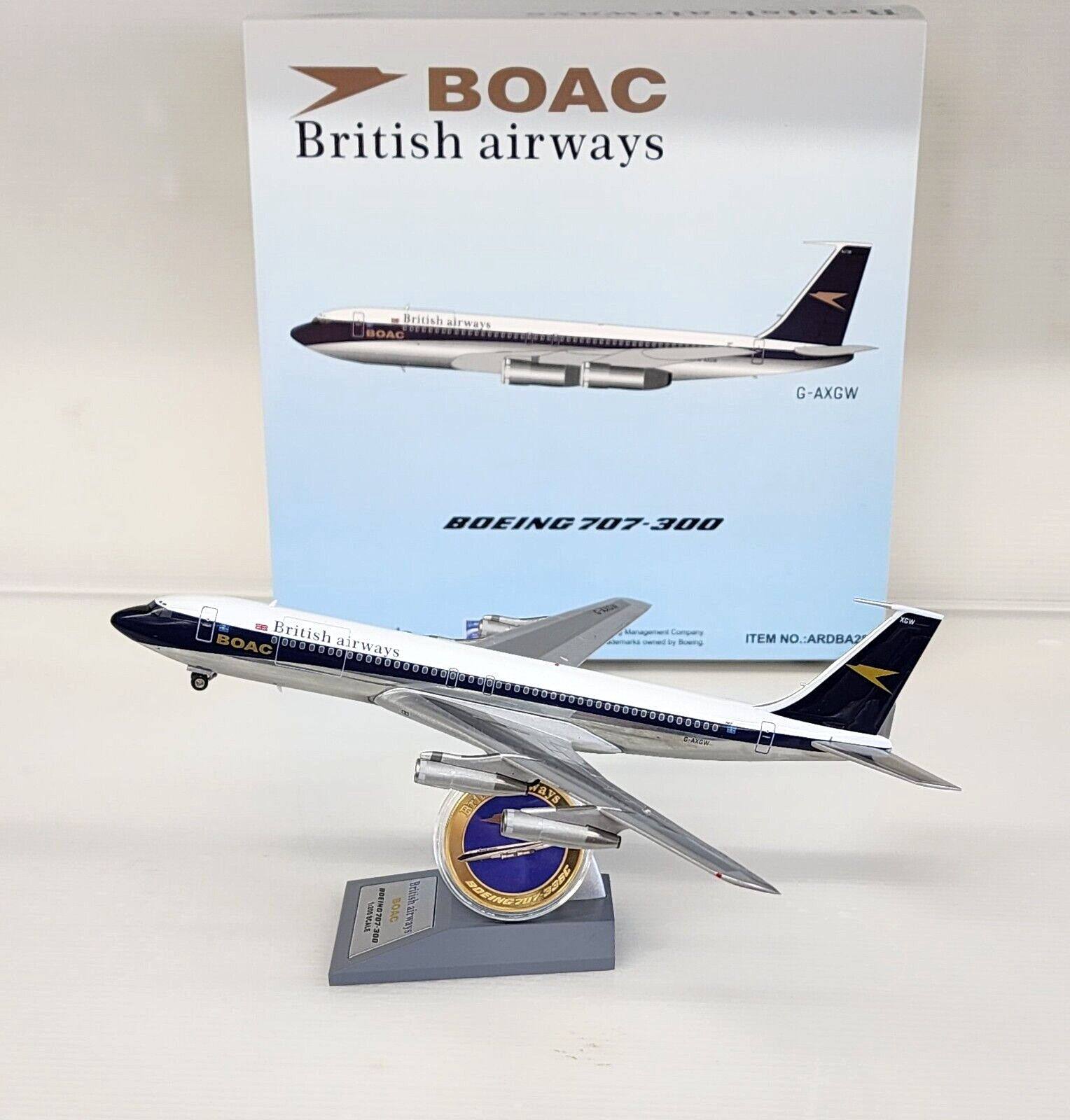 Aviation200 1/200 BOAC CUNARD B707-436