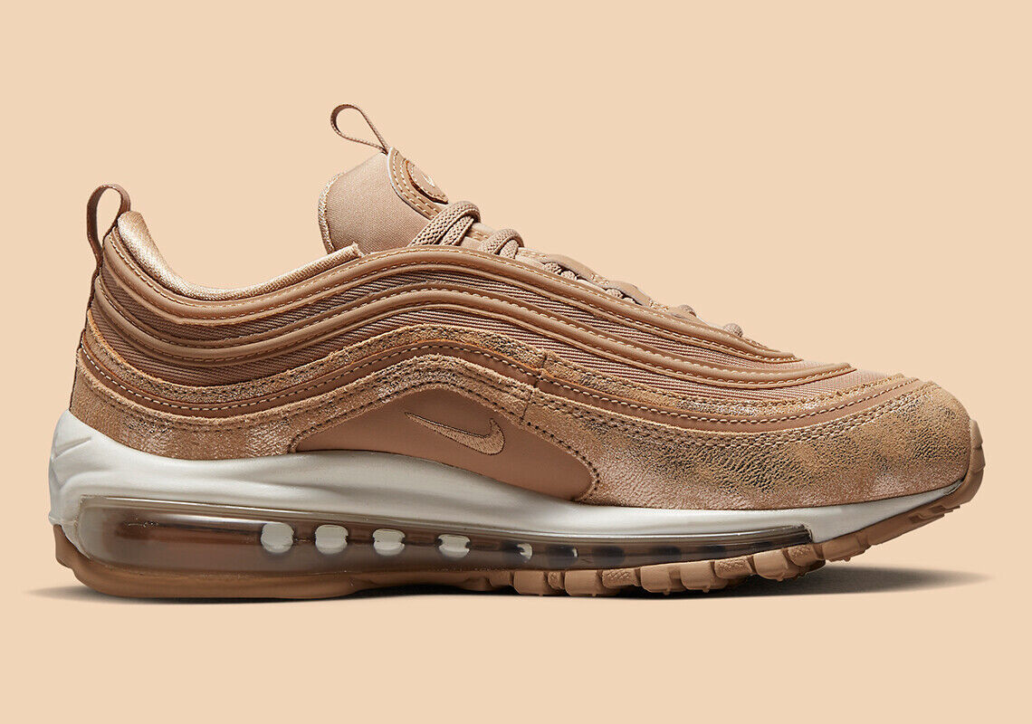 Women's Nike Air Max 97 Hemp Sesame Pearl Beige White FB1289 Women's Nike Air Max 97 Hemp Sesame Pearl Beige White FB1289