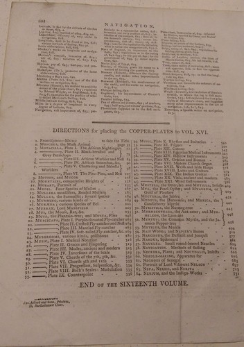 Navigation: Methods of Sailing: Encyclopaedia Londinensis V.16 - Picture 3 of 3
