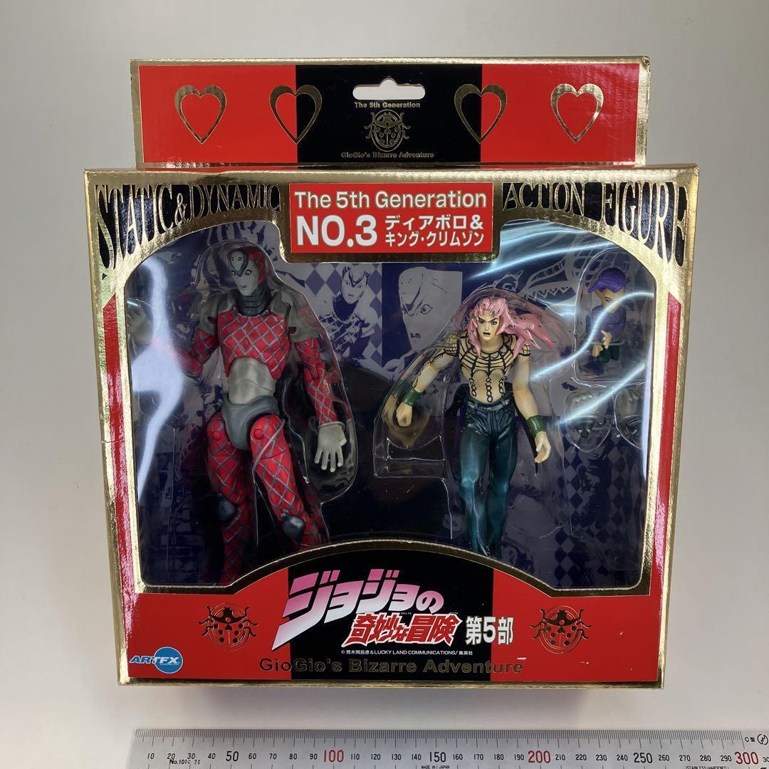 ジョジョ 5部　ディアボロ ＆ キング・クリムゾン　コトブキヤ ARTFX 3 Diavolo & King Crimson No.3 JoJo's Bizarre Adventure Part 5