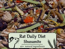 Rat Daily Diet - Shunamite, 40+ natural ingredients