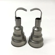 Lot of 2 Steinel 110048646 9mm Reducer Nozzles w/ Reflector for Heat Gun