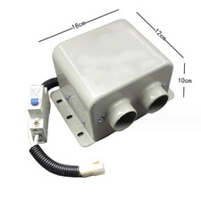 Riscaldatore Auto Elettrico Portatile 12V24V Termoventilatore Defogger Mantieni Caldo Inverno