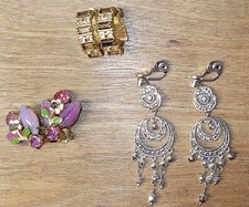 Clip on earrings lot- 3 Sets