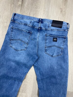 Armani Exchange Mens Denim Pants Jeans Size 34 | eBay