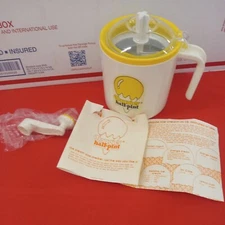 Vtg. 1980s Donvier Half-Pint Hand Crank Ice Cream Slush Maker COMPLETE NO BOX