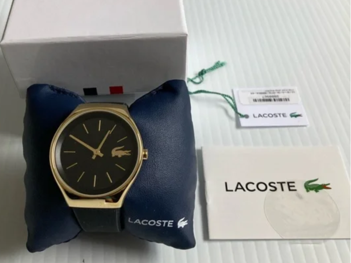 Lacoste Valencia Women's Watch,38 mm,Rubber Band Black.Black Dial
