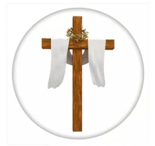 Snap Jewelry Cross Easter Ceramic 18-20mm Fits Ginger Style Charms Accessories
