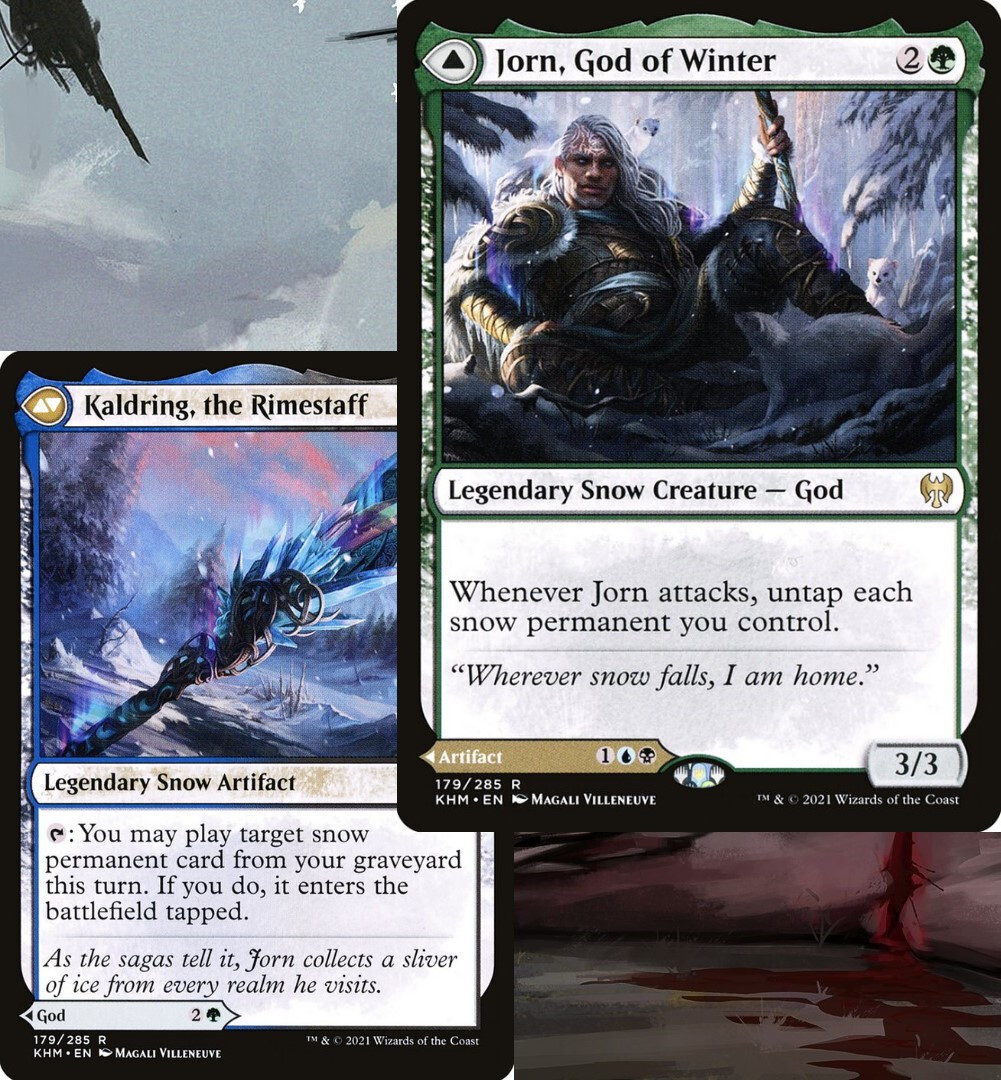 Jorn, God of Winter Snow Matters Commander Deck EDH MTG Magic Ready-to-Play  CMDR