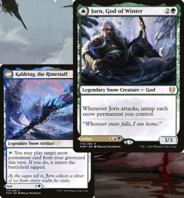 Jorn, God of Winter Snow Matters Commander Deck EDH MTG Magic Ready-to-Play  CMDR | eBay