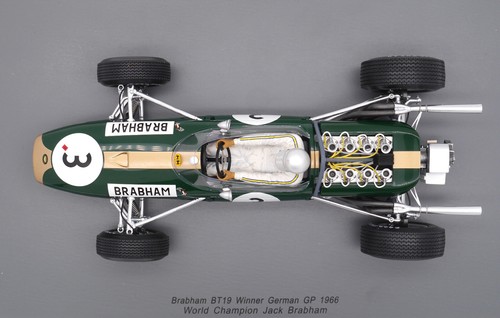 SPARK BRABHAM BT19 J BRABHAM WORLD CHAMPION 1966 GERMAN GP 1-18 F1 - Picture 3 of 6