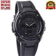 CASIO G-Shock GST-W300G-1A1JF G-Steel Black Atomic Analog Digital Men Watch NEW