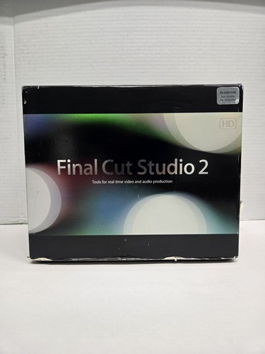 Final Cut Studio 2 Academic Edition with Books and Discs for Mac