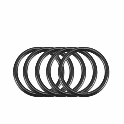 100Pcs Black 20 x 2mm Industrial Flexible Rubber O Ring Oil Sealing Grommets #
