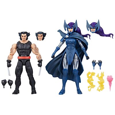 Marvel Legends Series Wolverine and Psylocke 50th Anniversary Co