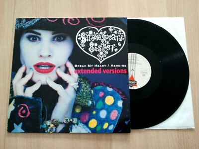 Shakespears Sister Break My Heart Heroine Extended 12'' Maxi Single Vinyl, 118