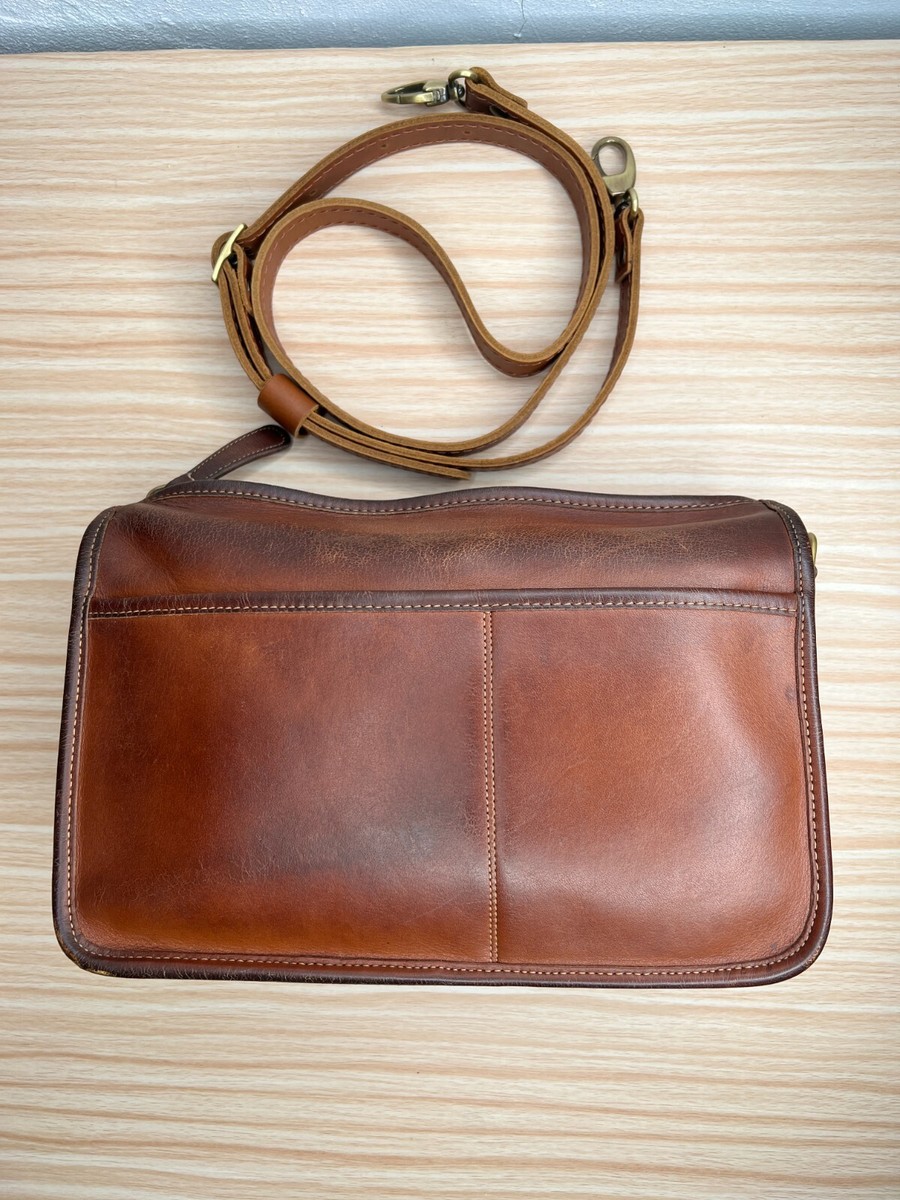 COACH バッグ　ブラウン本革　ビンテージ　vintage オールドコーチ OLD COACH ショルダーバッグ ブラウン 茶