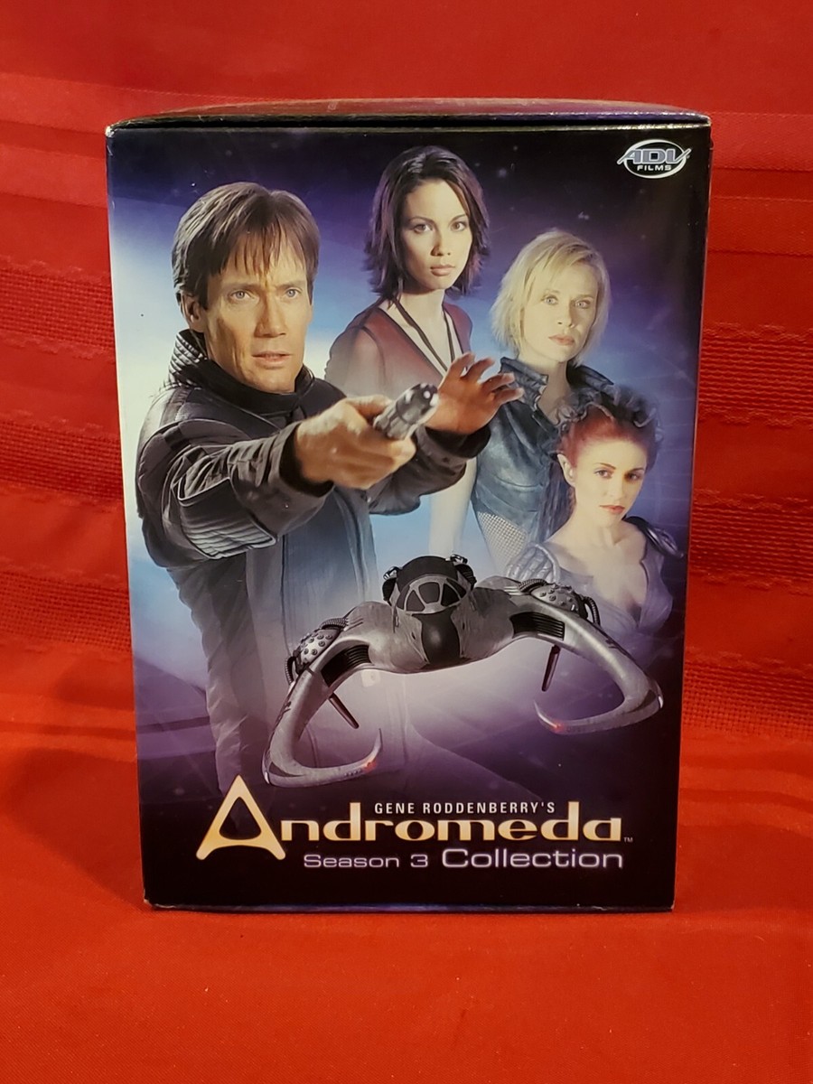 Andromeda - Season 3: Vol. 1-5 (DVD, 2004), 10-Disc Set With