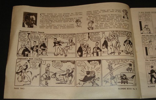 LIBRO RUBIO #4 AUSTRALIANO 1950 EDAD DE ORO 6d cómic - Imagen 3 de 4
