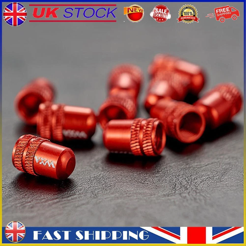 10pcs Bicycle Tire Valve Caps Ultralight Schrader Valve Cap for MTB Road Bike g