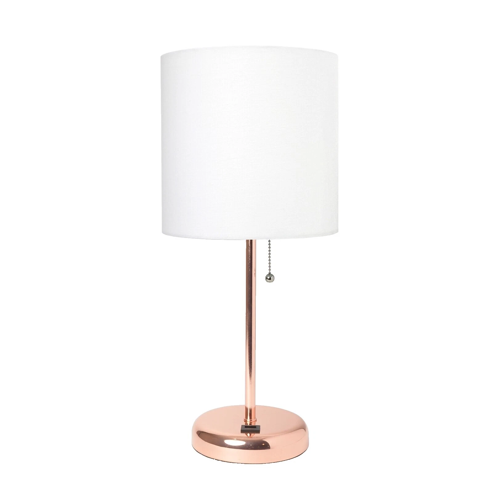 White Copper Lamps