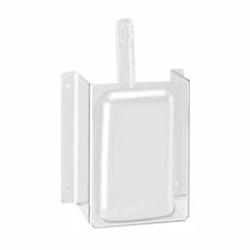 Cal Mil Wall Mount Scoop Guard with 6 oz Scoop NEW # 623 Clear