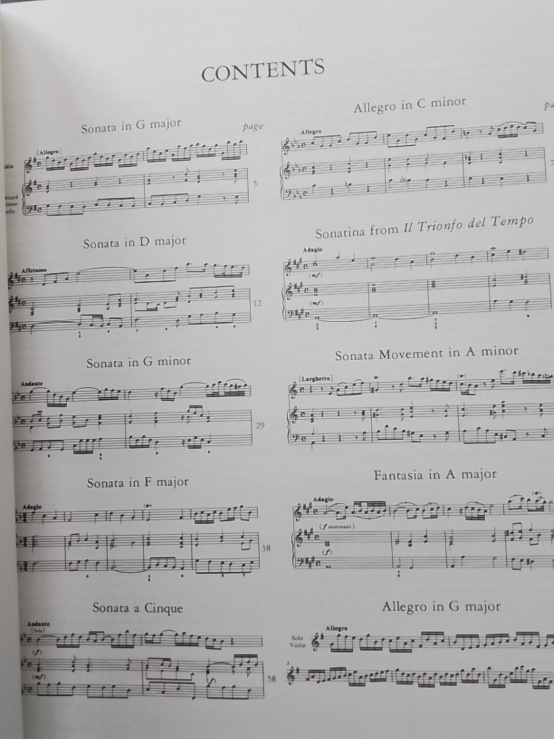 Partition Sonates pour violon Haendel volume 2 édition Urtext de luxe - 2