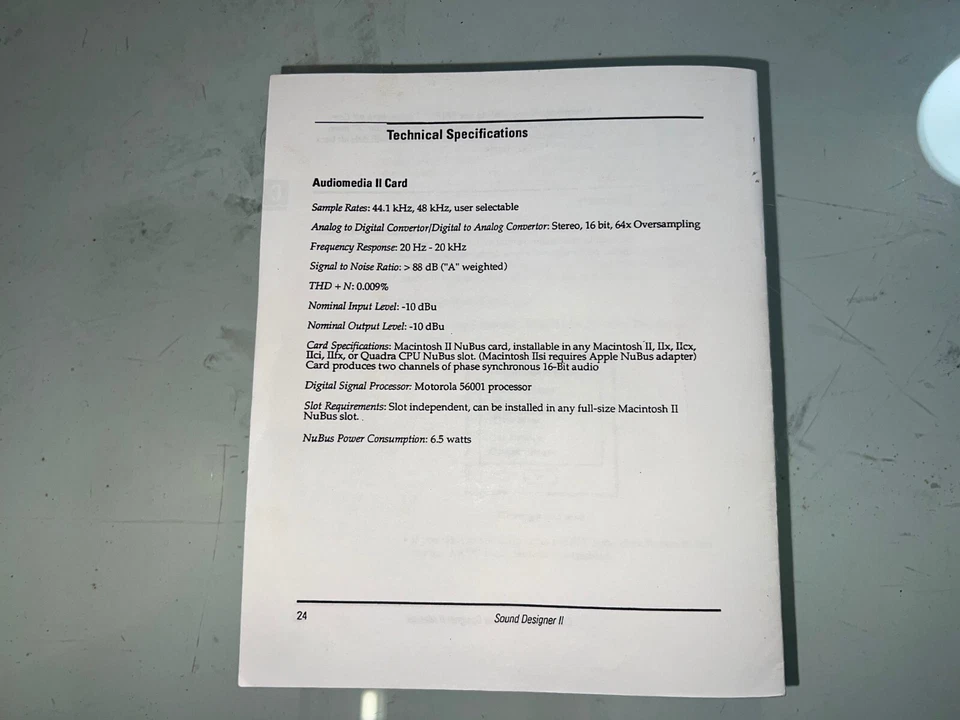 Digidesign Audiomedia II Manual Addendum - Image 3 of 3