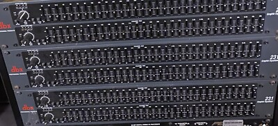 dbx 231 Dual-Channel 31-Band Graphic Equalizer