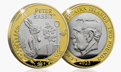Coinín Peter 2 Dollars SPIDER MAN Chibi Gilded Marvel Peter Parker 1