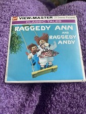 View-Master RAGGEDY ANN and RAGGEDY ANDY B406 - 3 Reel Set  Booklet 3 
