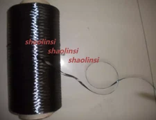 3500MPa 6K Carbon Fiber tow Continuous filament Yarn thread tape 500M long