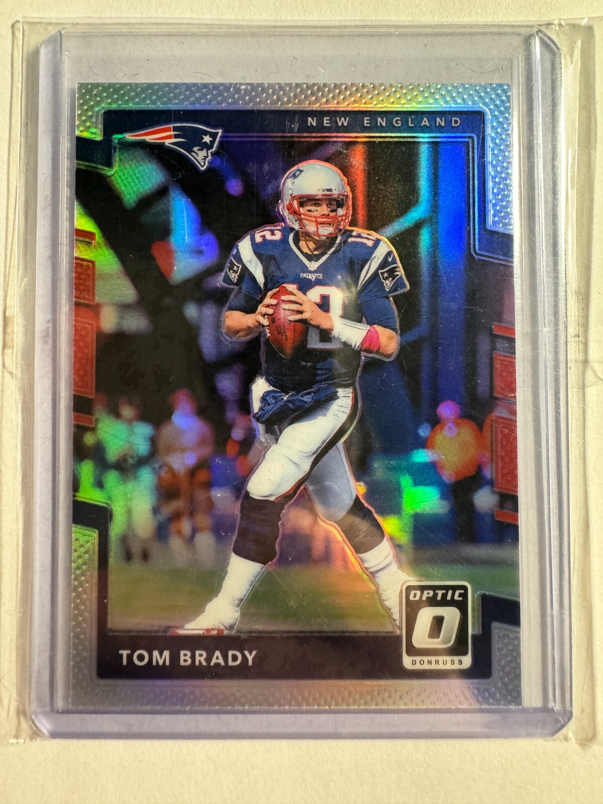 K158,541 - 2017 Donruss Optic Holo #1 Tom Brady
