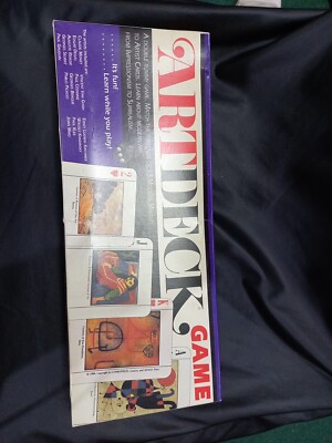 Vintage 1993 Aristoplay Artdeck Bridge Playing Cards 
