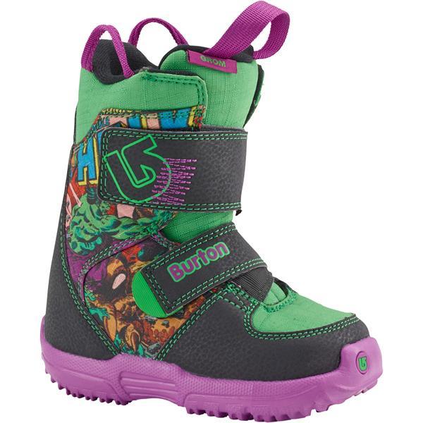 NEW BURTON YOUTH GROM MARVEL HULK SNOWBOARD BOOTS SZ 8C eBay