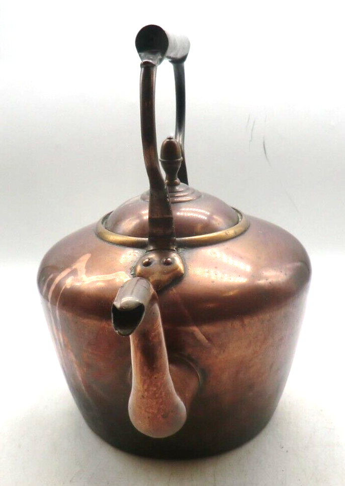 ANTIQUE LARGE VICTORIAN Copper Kettle eBay