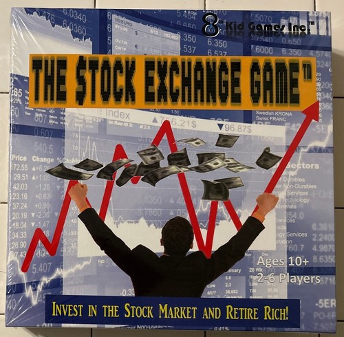 The Stock Exchange Game Board Game by 8th Kids Games 2016 NEW SEALED - Picture 7 of 8