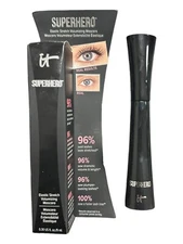 IT Cosmetics Superhero Mascara, Super Black Mascara  Full Size 0.3 oz