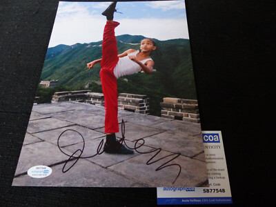 JADEN SMITH signed Autogramm auf 20x27,5 cm ''KARATE KID'' Foto InPerson  ACOA COA