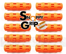10 SNAPPY GRIP Egonomic Replacement Bucket Handles ORANGE