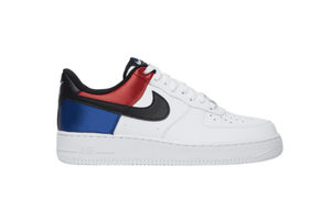air force 1 red and white and blue