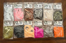 Rabbit Strips  - Magnum -  1/4 " Wide -  Hareline