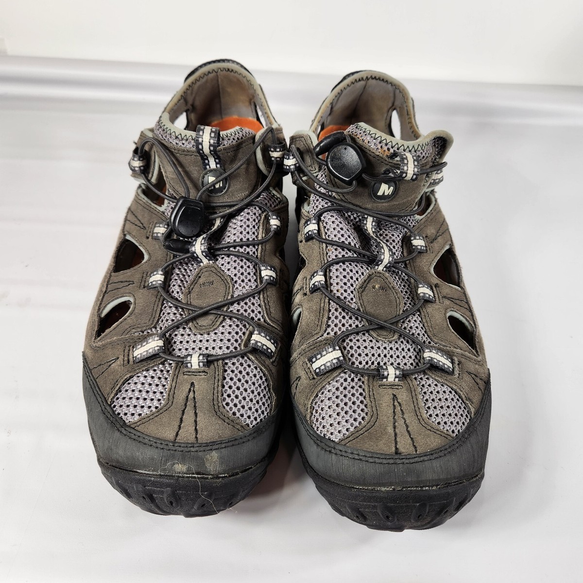 merrell chameleon 3 mens size 12 shoes brown leather waterproof sandals Merrell Leather Sandals for Men for sale | eBay main image 3