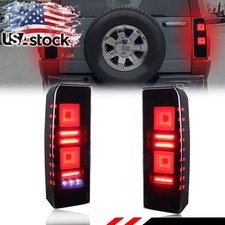 2X Smoke Rear Red LED Tail Turn Signal Brake ...