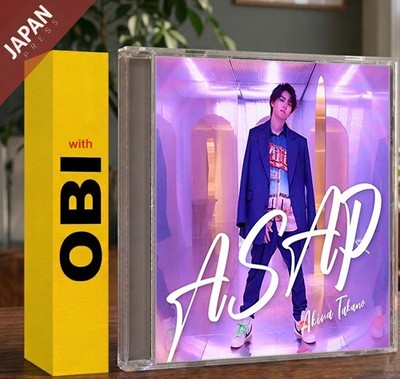 Takano, Akira - ASAP(CD+DVD)(C盤) w/OBI CD Japan Import J-Pop