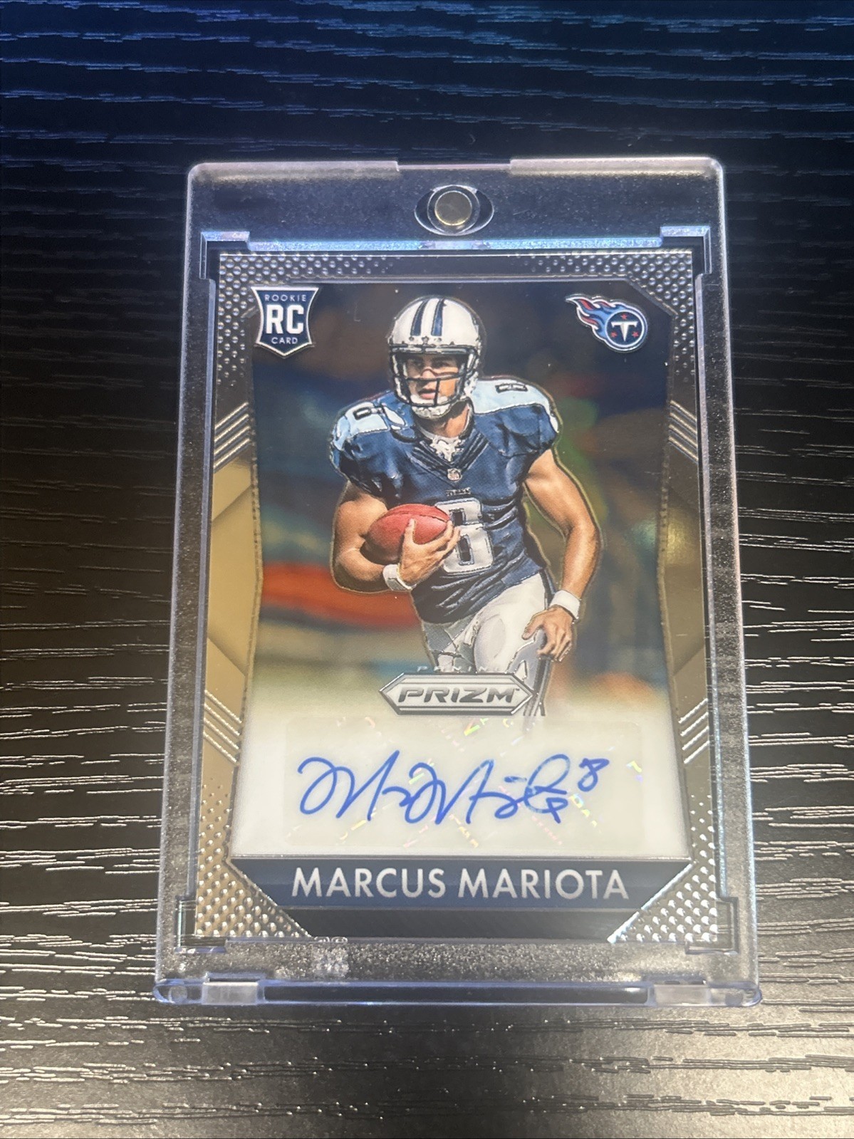 2015 Prizm Marcus Mariota RC Auto #RS-MM HARD TO FIND RARE 💎