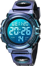 BEN NEVIS Digitaluhr Kinder Jungen Silikon Armband Wasserdicht Stoßfest Wecker