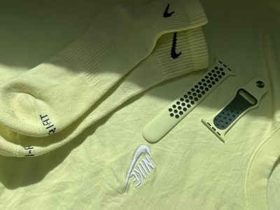 45mm Apple Watch Nike Sport Band Prototype - Luminous Green/Armory  display picture 1