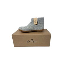 Glerups Unisex Wool Boots with Rubber Sole